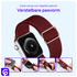 SBG Nylon - Apple Watch Bandje - 1-11/SE/Ultra - 49/46/45/44/42MM - Bordeaux afbeelding 2