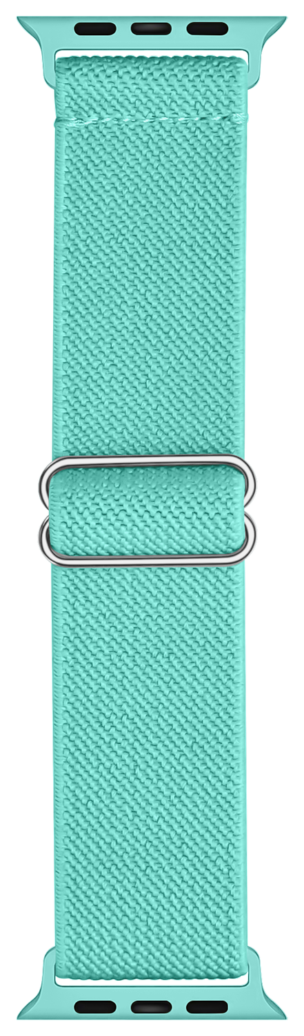 SBG Nylon - Apple Watch Bandje - 1-11/SE/Ultra - 49/46/45/44/42MM - Mint Groen afbeelding 5