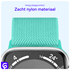 SBG Nylon - Apple Watch Bandje - 1-11/SE/Ultra - 49/46/45/44/42MM - Mint Groen afbeelding 5