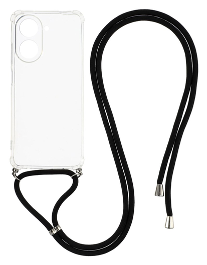 Xiaomi Redmi A5 4G Hoesje met Koord Schokbestendig TPU Transparant afbeelding 1