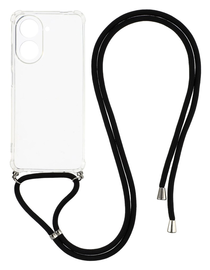 Xiaomi Redmi A5 4G Hoesje met Koord Schokbestendig TPU Transparant afbeelding