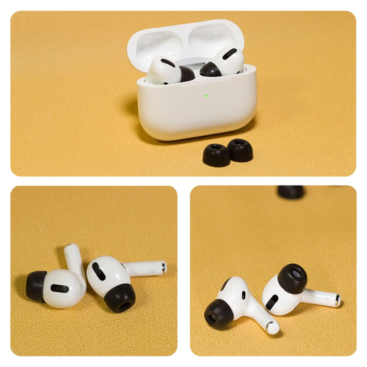 3 Pack AirPods Pro (1e & 2e Generatie) Memory Foam Dopjes Tips Small afbeelding 5