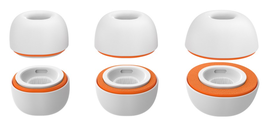 3 Pack AirPods Pro (1e & 2e Generatie) Siliconen Memory Foam Dopjes S / M / L afbeelding