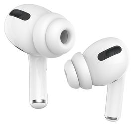 3 Pack AirPods Pro (1e & 2e Generatie) Soft Silicone Dopjes Tips S / M / L afbeelding