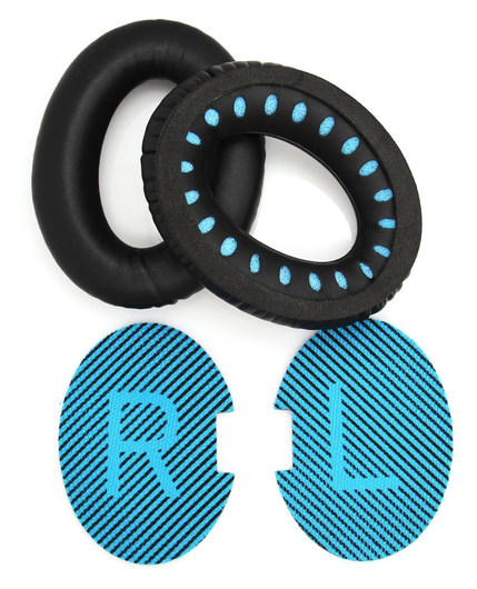 Bose QuietComfort Koptelefoon Vervangende Hoofdkussens voor QC25/QC35 Zwart afbeelding 8