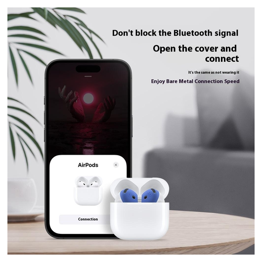 AirPods 4 Siliconen Dopjes Tips Groen afbeelding 2