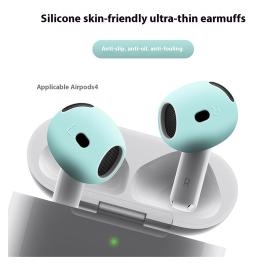 AirPods 4 Siliconen Dopjes Tips Groen afbeelding 4