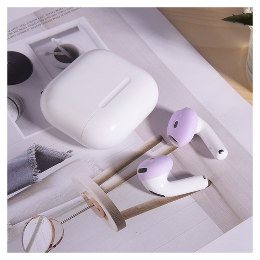 AirPods 4 Siliconen Dopjes Tips Wit afbeelding 9