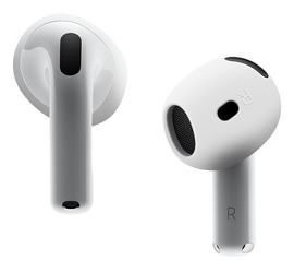 AirPods 4 Siliconen Dopjes Tips Wit afbeelding