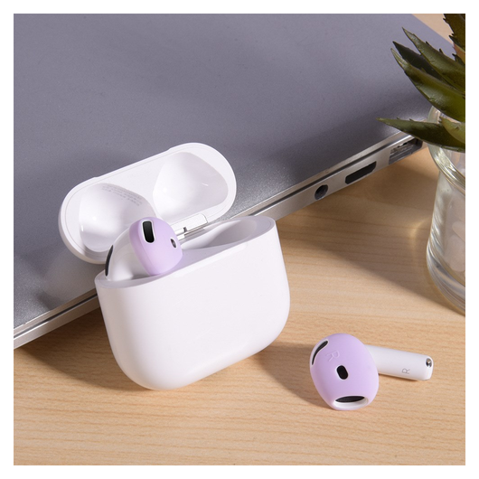 AirPods 4 Siliconen Dopjes Tips Zwart afbeelding 8