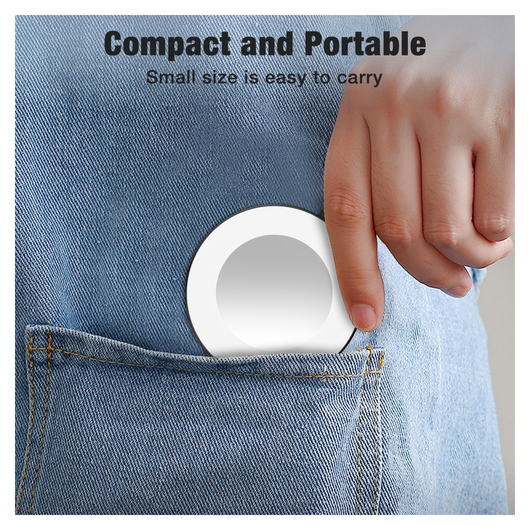 MagSafe Telefoon Spiegel voor Make Up/Vloggen/Foto/Selfie Zwart afbeelding 5