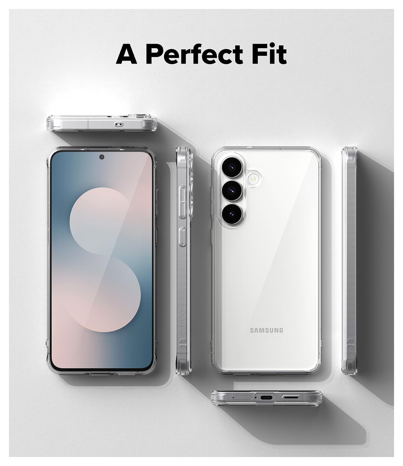 Ringke Fusion Samsung Galaxy S25 FE Hoesje Back Cover Transparant afbeelding 6