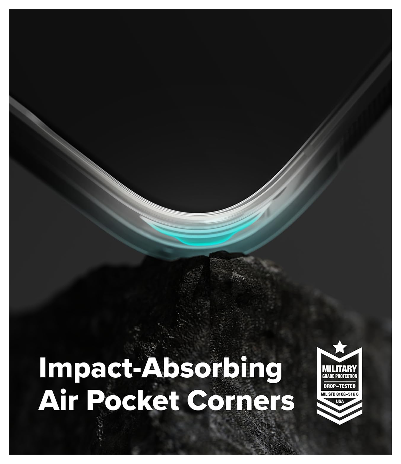 Ringke Onyx Samsung Galaxy S25 FE Hoesje Flexibel TPU Back Cover Zwart afbeelding 4