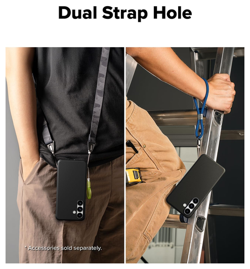 Ringke Onyx Samsung Galaxy S25 FE Hoesje Flexibel TPU Back Cover Zwart afbeelding 10