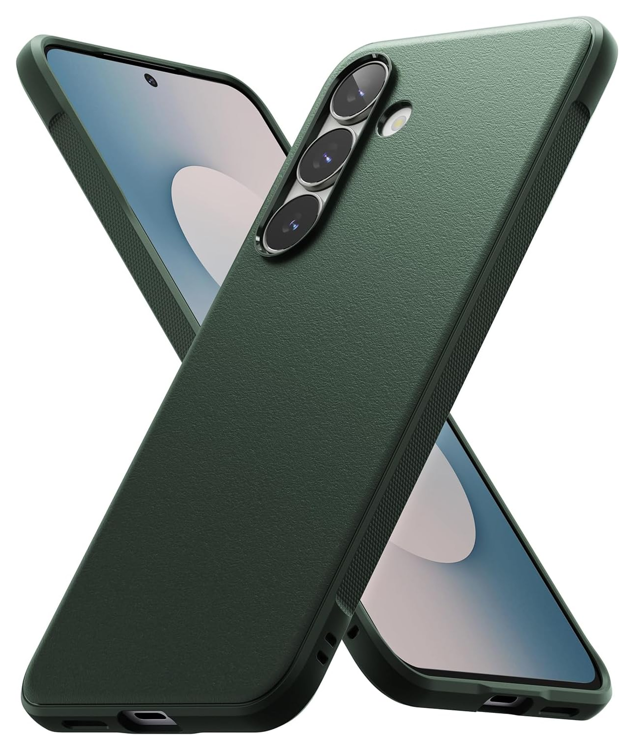 Ringke Onyx Samsung Galaxy S25 FE Hoesje Flexibel TPU Back Cover Groen afbeelding 1