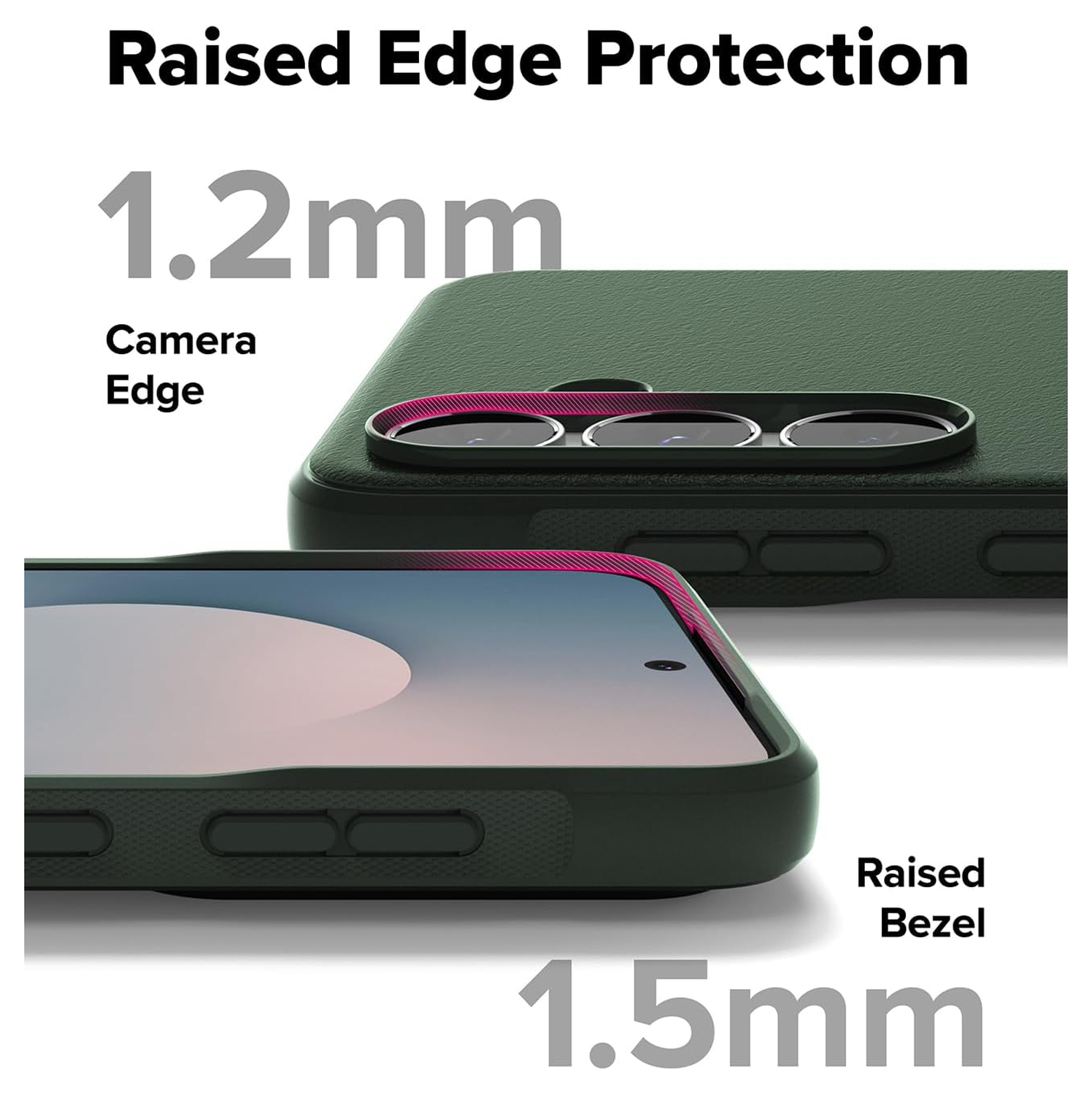 Ringke Onyx Samsung Galaxy S25 FE Hoesje Flexibel TPU Back Cover Groen afbeelding 8