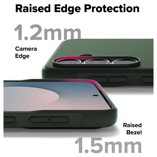 Ringke Onyx Samsung Galaxy S25 FE Hoesje Flexibel TPU Back Cover Groen afbeelding 8