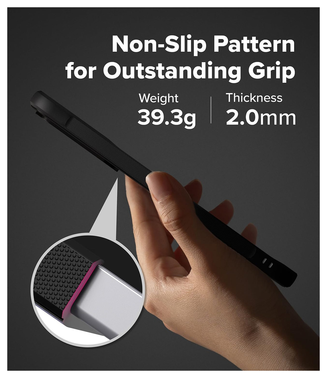 Ringke Onyx Magnetic Samsung Galaxy S25 FE Hoesje MagSafe Zwart afbeelding 6