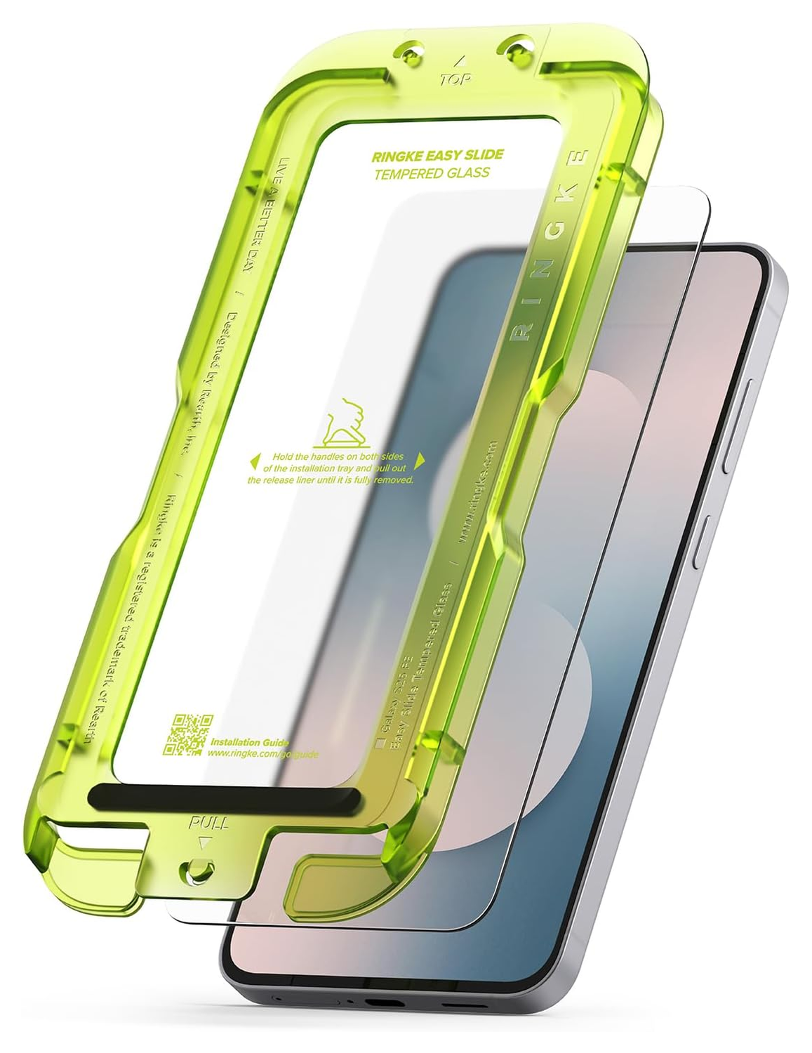 Ringke Easy Slide Samsung Galaxy S25 FE Screen Protector met Jig 2-Pack afbeelding 1