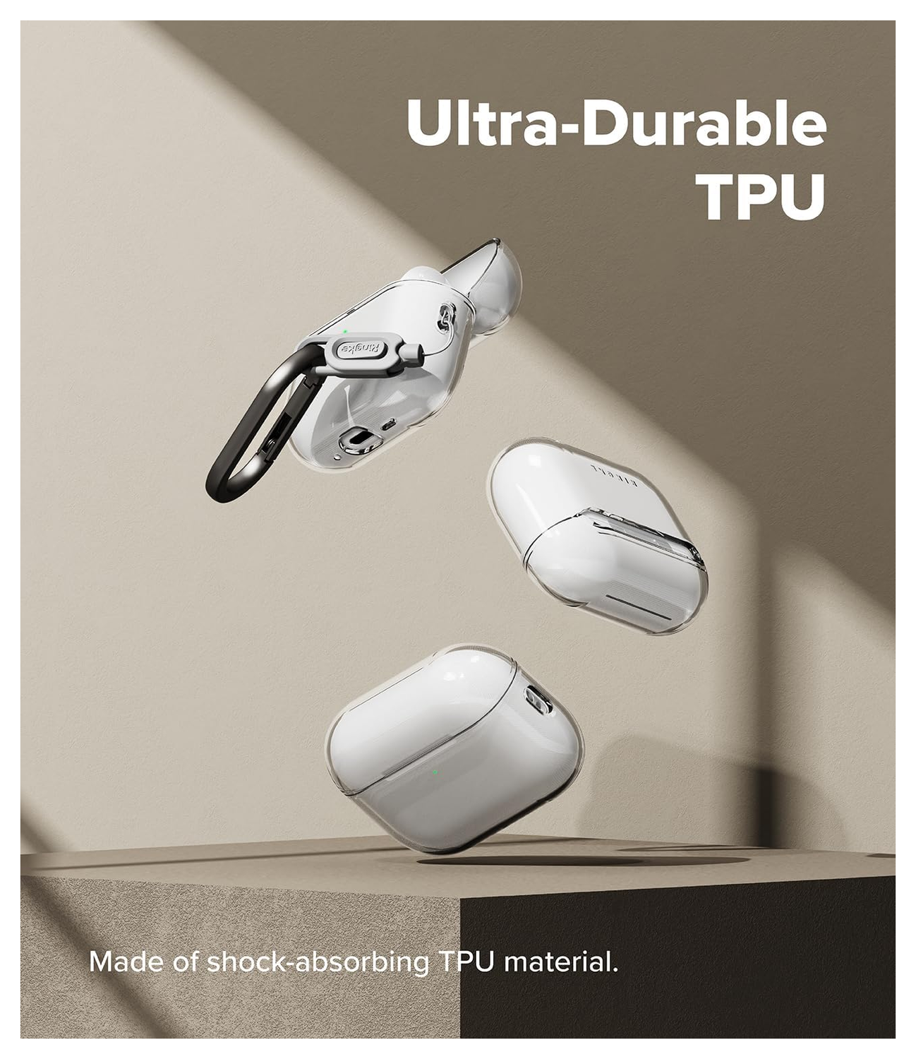 Ringke Air Case Apple AirPods Pro 3 Hoesje TPU Transparant afbeelding 4