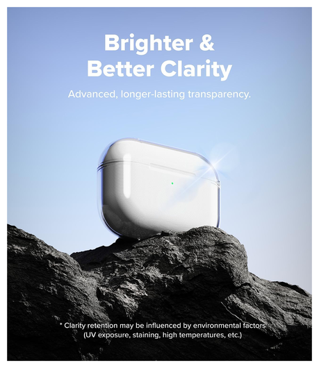 Ringke Air Case Apple AirPods Pro 3 Hoesje TPU Transparant afbeelding 3