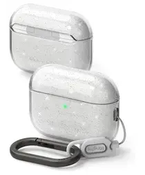 Ringke Air Case Apple AirPods Pro 3 Hoesje TPU Glitter Transparant