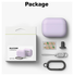 Ringke Silicone Case Apple AirPods Pro 3 Hoesje Siliconen Cover Paars afbeelding 9