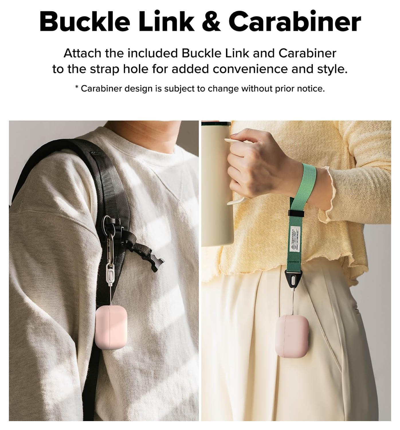 Ringke Silicone Case Apple AirPods Pro 3 Hoesje Siliconen Cover Roze afbeelding 7