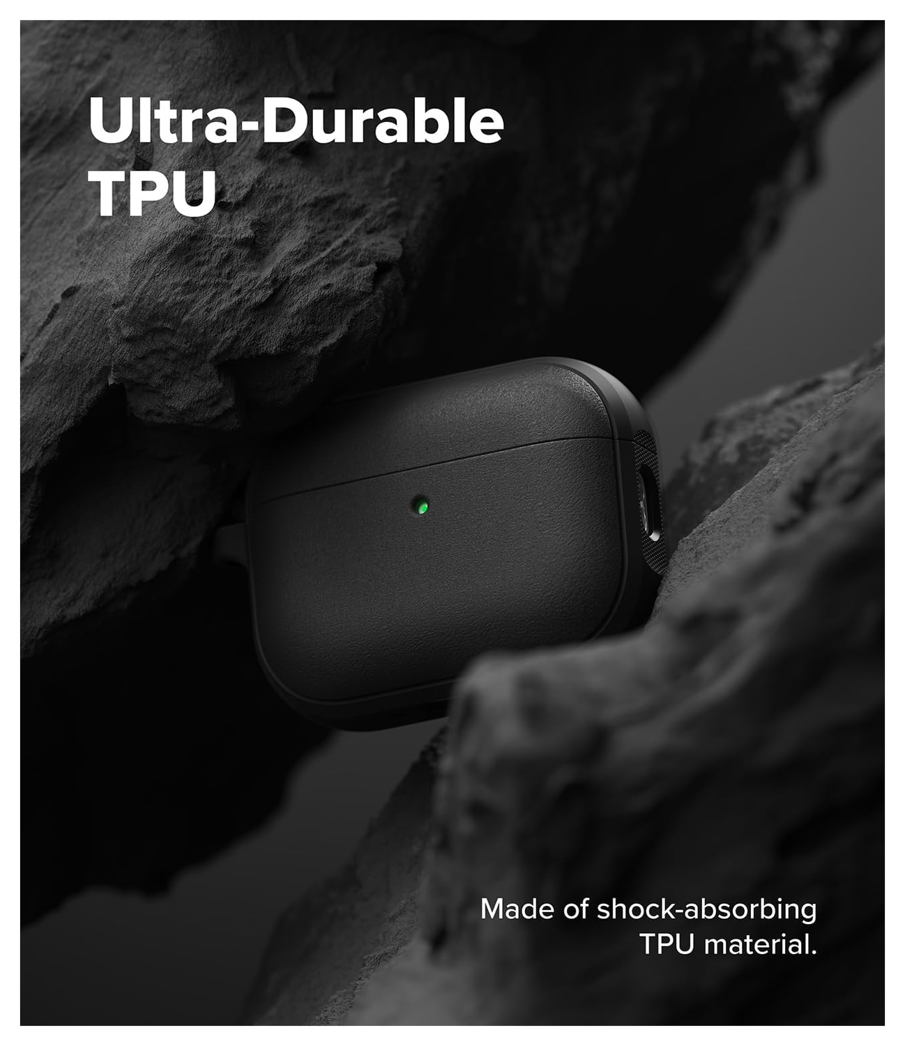 Ringke Onyx Magnetic Apple AirPods Pro 3 Hoesje Case Zwart afbeelding 4