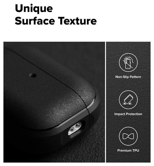 Ringke Onyx Magnetic Apple AirPods Pro 3 Hoesje Case Zwart afbeelding 3