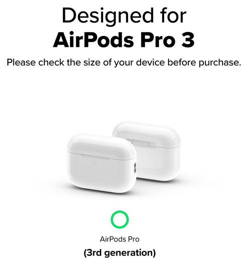 Ringke Onyx Magnetic Apple AirPods Pro 3 Hoesje Case Roze afbeelding 9