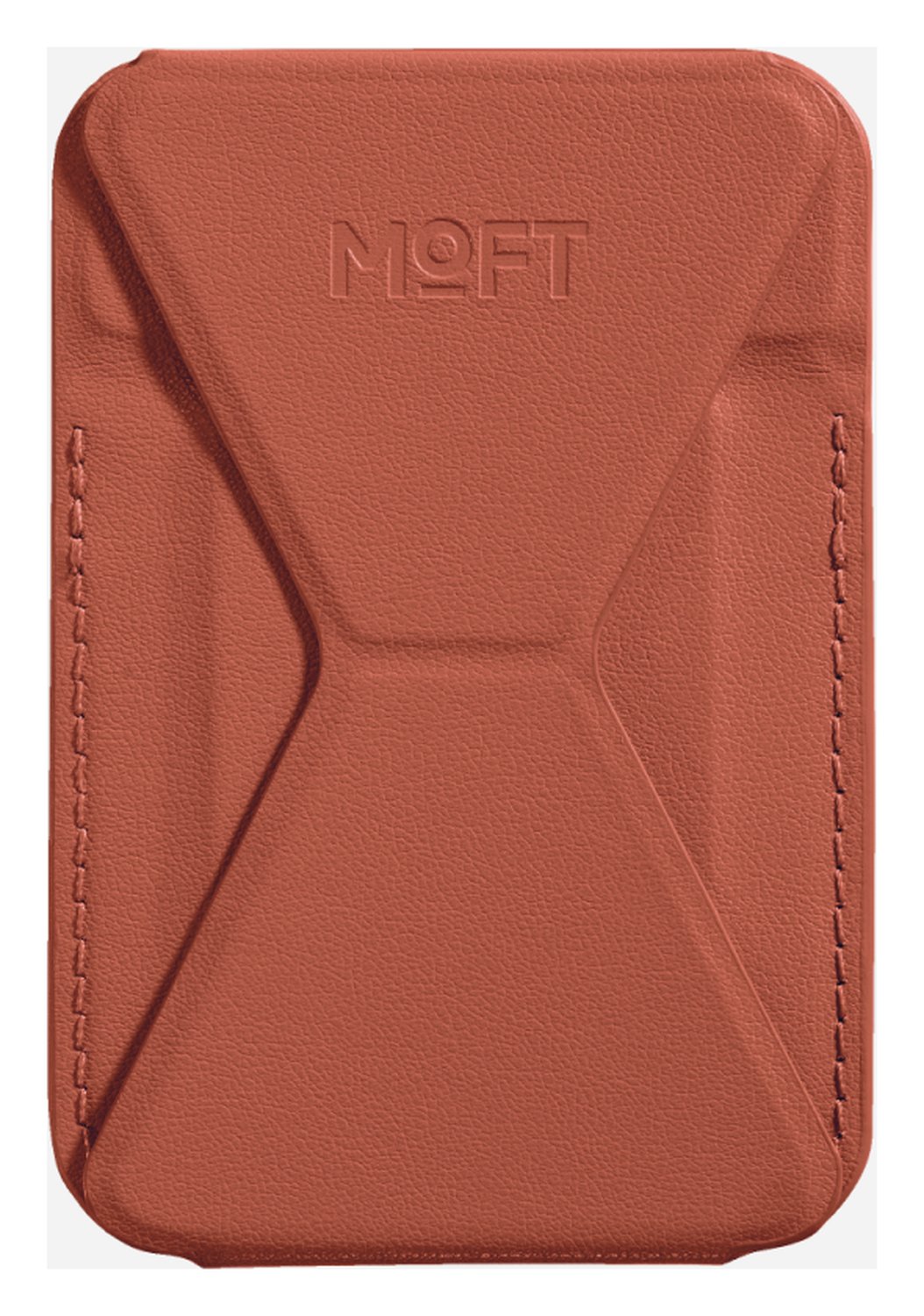 MOFT MOVAS Snap-On MagSafe Kaarthouder Vegan Leer Pasjeshouder Rood afbeelding 2