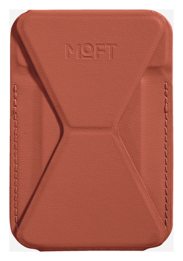 MOFT MOVAS Snap-On MagSafe Kaarthouder Vegan Leer Pasjeshouder Rood afbeelding 2