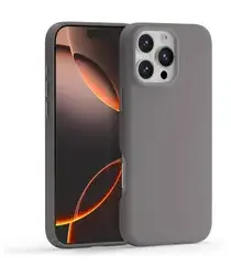 MOFT MOVAS Snap iPhone 16 Pro Hoesje MagSafe Vegan Leer Back Cover Taupe afbeelding