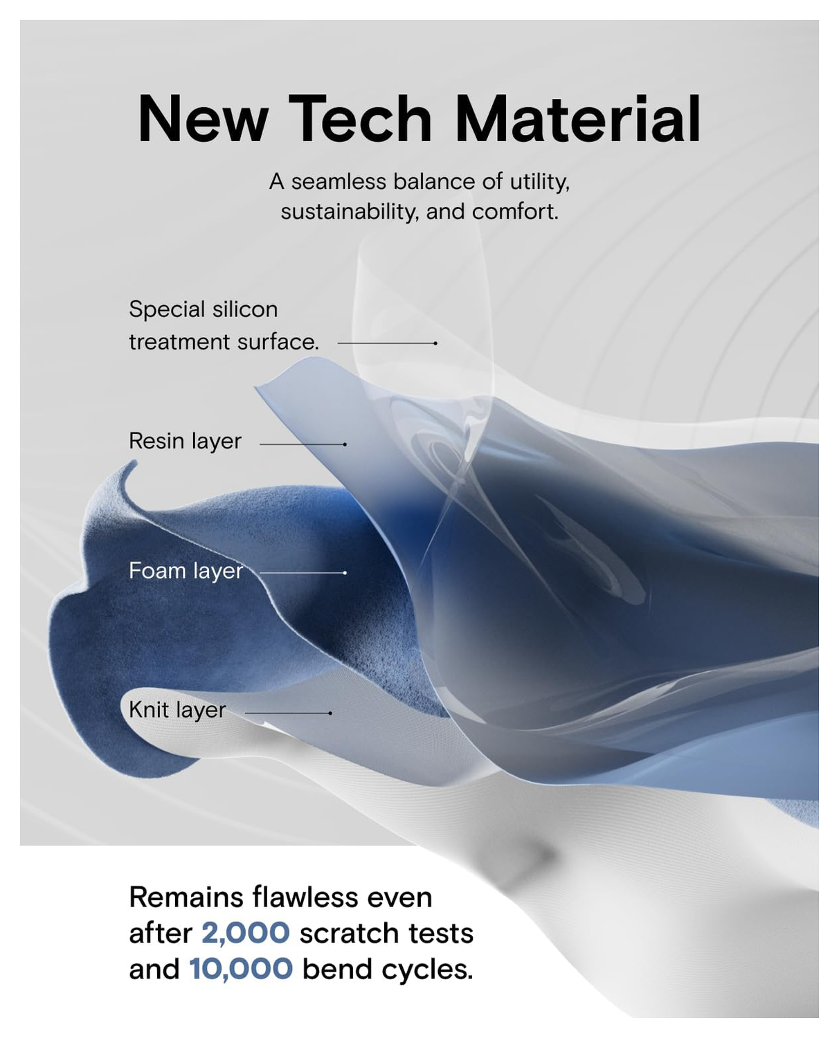 MOFT MOVAS Snap iPhone 16 Pro Max Hoesje MagSafe Vegan Leer Back Cover Taupe afbeelding 8