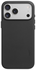 MOFT MOVAS Snap iPhone 17 Pro Hoesje MagSafe Vegan Leer Back Cover Zwart