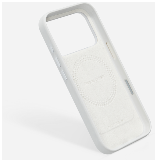 MOFT MOVAS Snap iPhone 17 Pro Hoesje MagSafe Vegan Leer Back Cover Grijs afbeelding 18