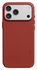 MOFT MOVAS Snap iPhone 17 Pro Hoesje MagSafe Vegan Leer Back Cover Rood