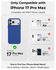 MOFT MOVAS Snap iPhone 17 Pro Hoesje MagSafe Vegan Leer Back Cover Blauw afbeelding 4