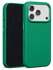 MOFT MOVAS Snap iPhone 17 Pro Hoesje MagSafe Vegan Leer Back Cover Groen