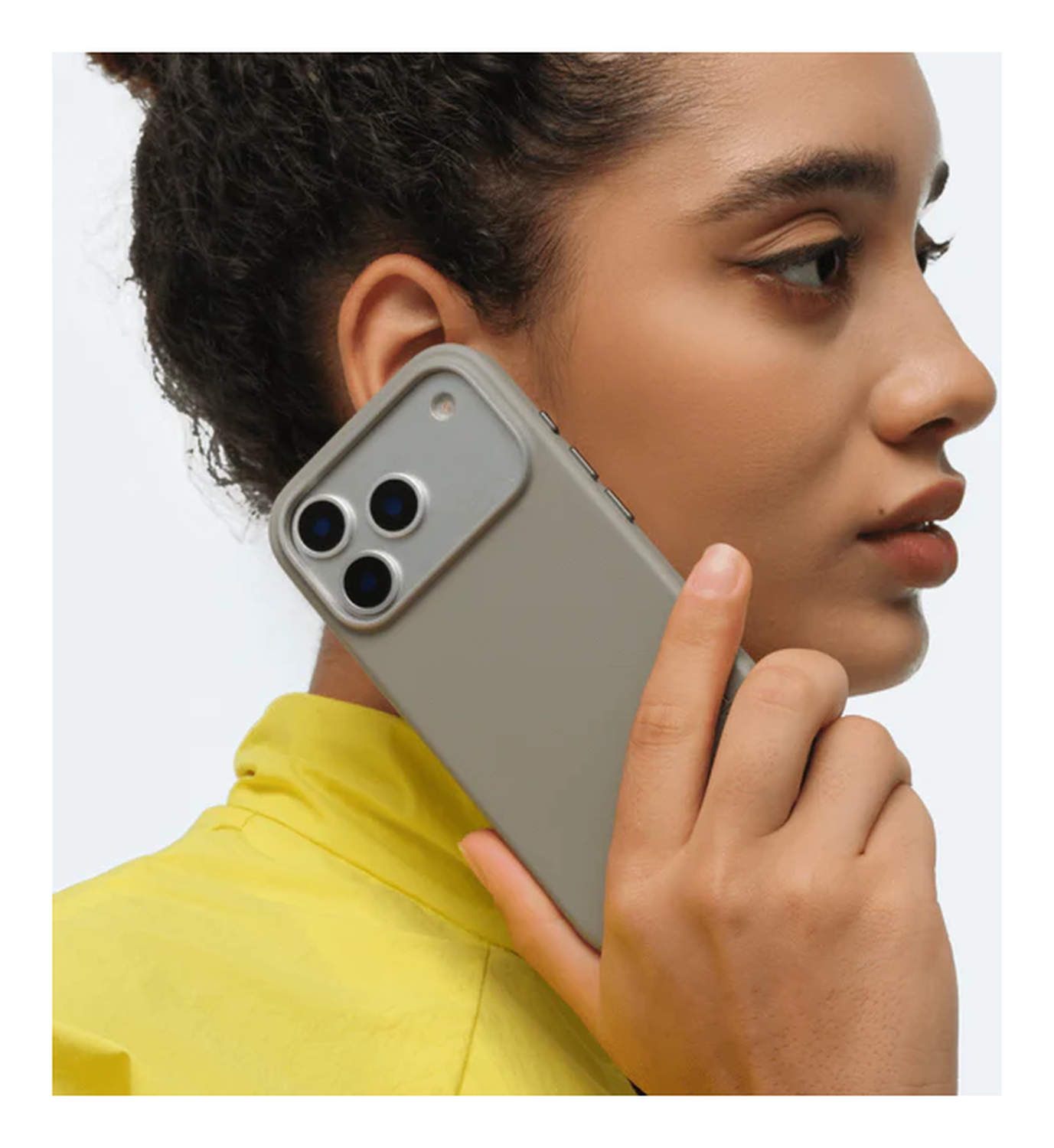 MOFT MOVAS Snap iPhone 17 Pro Max Hoesje MagSafe Vegan Leer Back Cover Taupe afbeelding 11