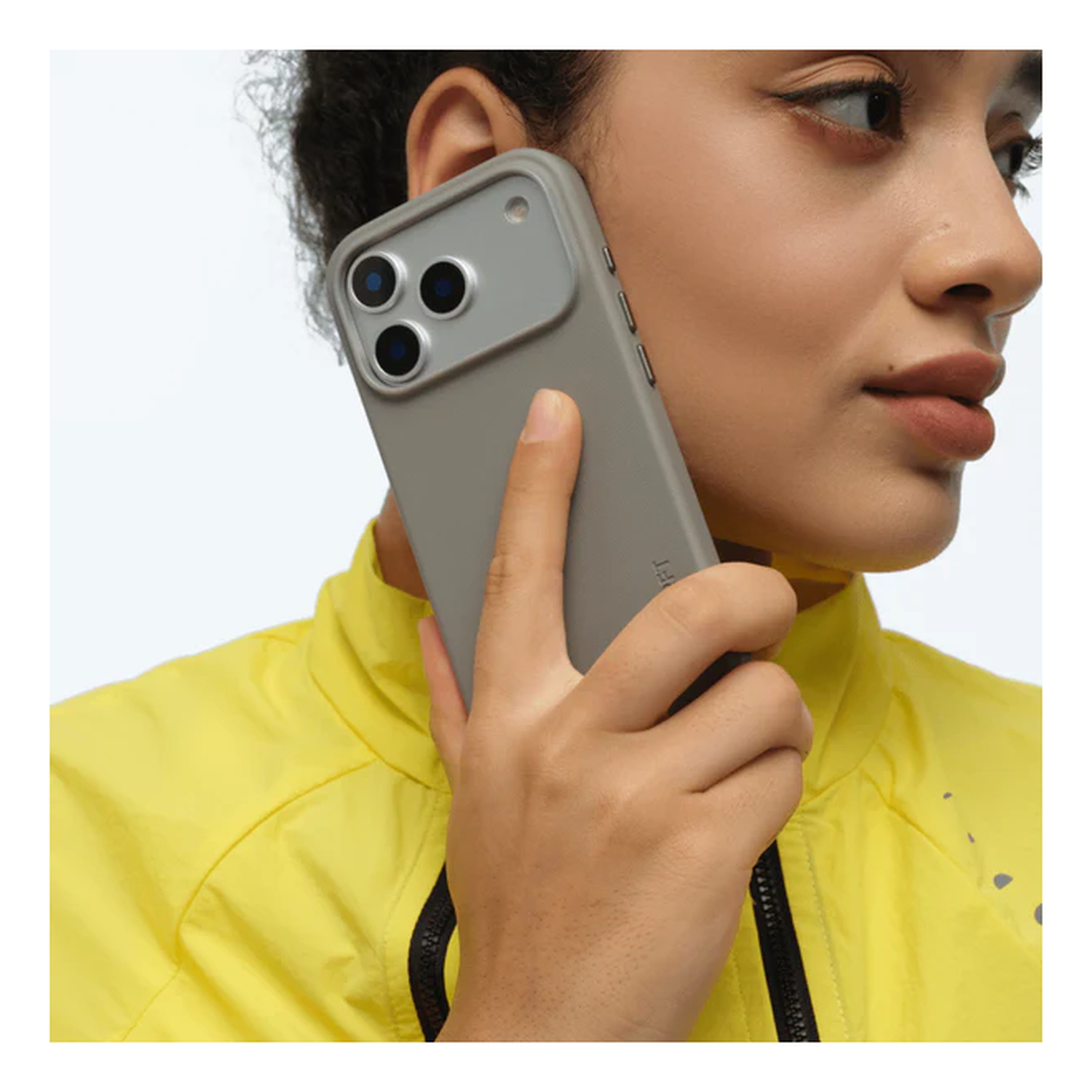 MOFT MOVAS Snap iPhone 17 Pro Max Hoesje MagSafe Vegan Leer Back Cover Taupe afbeelding 13