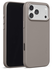 MOFT MOVAS Snap iPhone 17 Pro Max Hoesje MagSafe Vegan Leer Back Cover Taupe afbeelding 2