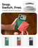 MOFT MOVAS Snap iPhone 17 Pro Max Hoesje MagSafe Vegan Leer Back Cover Taupe afbeelding 7