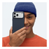 MOFT MOVAS Snap iPhone 17 Pro Max Hoesje MagSafe Vegan Leer Back Cover Navy afbeelding 12