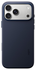 MOFT MOVAS Snap iPhone 17 Pro Max Hoesje MagSafe Vegan Leer Back Cover Navy