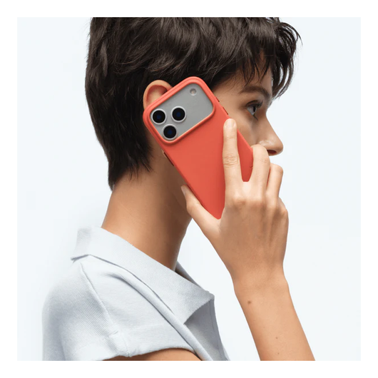 MOFT MOVAS Snap iPhone 17 Pro Max Hoesje MagSafe Vegan Leer Back Cover Rood afbeelding 14