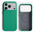 MOFT MOVAS Snap iPhone 17 Pro Max Hoesje MagSafe Vegan Leer Back Cover Groen afbeelding 14