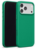 MOFT MOVAS Snap iPhone 17 Pro Max Hoesje MagSafe Vegan Leer Back Cover Groen