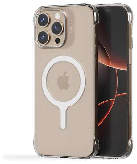 MOFT Invisible Case Clear iPhone 16 Pro Hoesje MagSafe Back Cover Transparant afbeelding 1